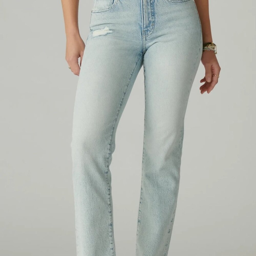 Lucky Brand Light Blue Straight Leg Jeans